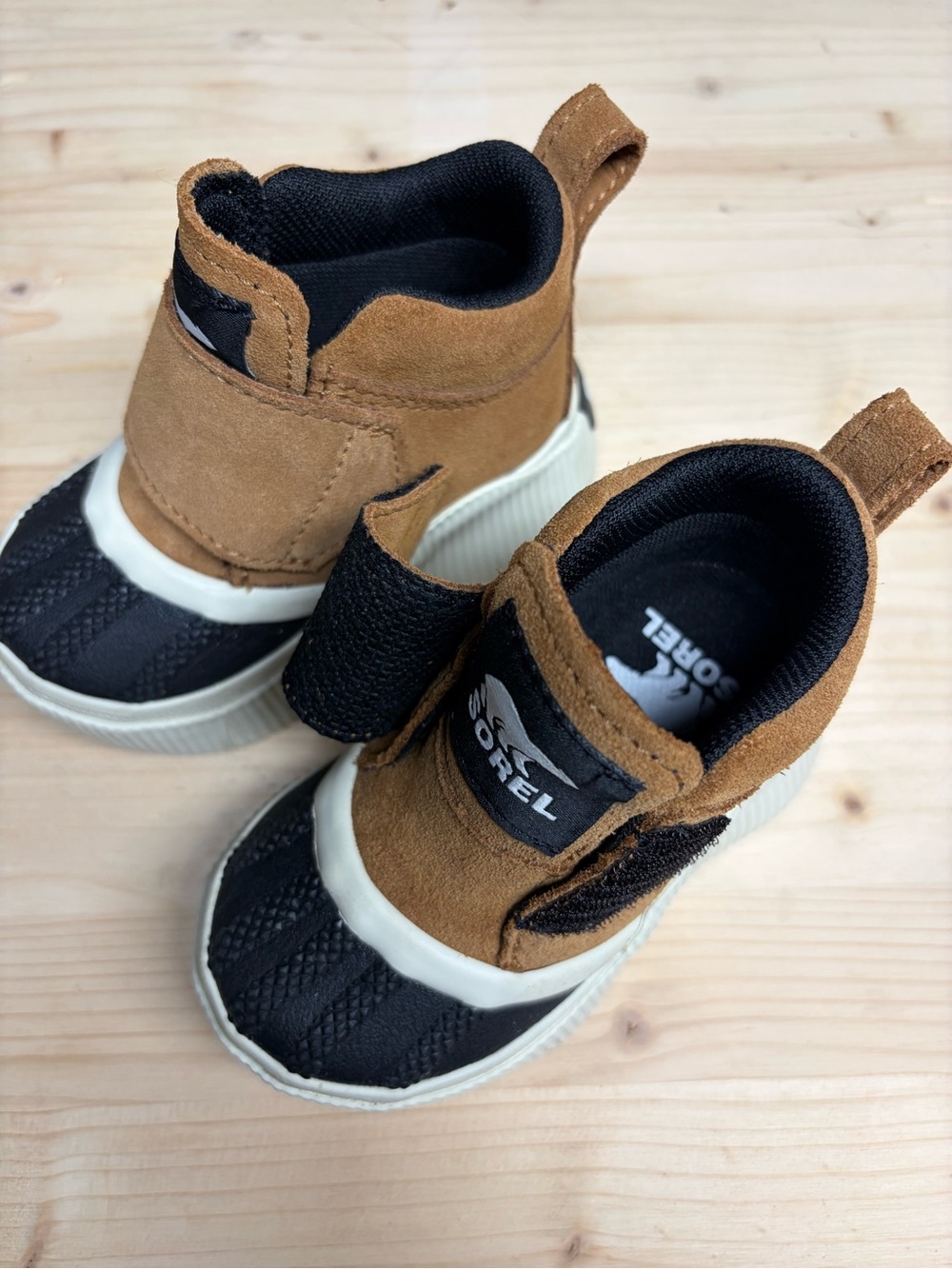 Sorel Toddler Brown and Black Waterproof Boots